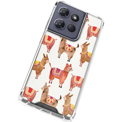 Alpacas by Cat Coq Moto G Play 5G (2025) Clear Case